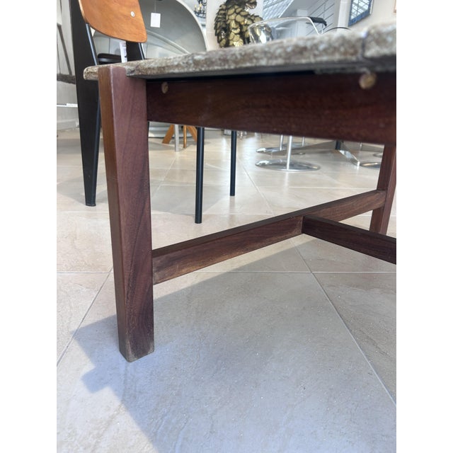 Brown Les 2 Potiers Coffee Table, 1965 For Sale - Image 8 of 17