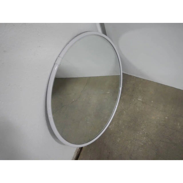 Vintage Mirror in Colored Iron, 1970s For Sale - Image 10 of 10