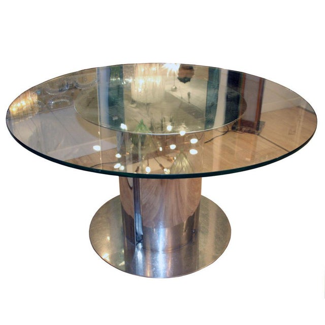 Cidonio Circular Dining Table by Antonia Astori for Cidue, 1960s For Sale - Image 4 of 6