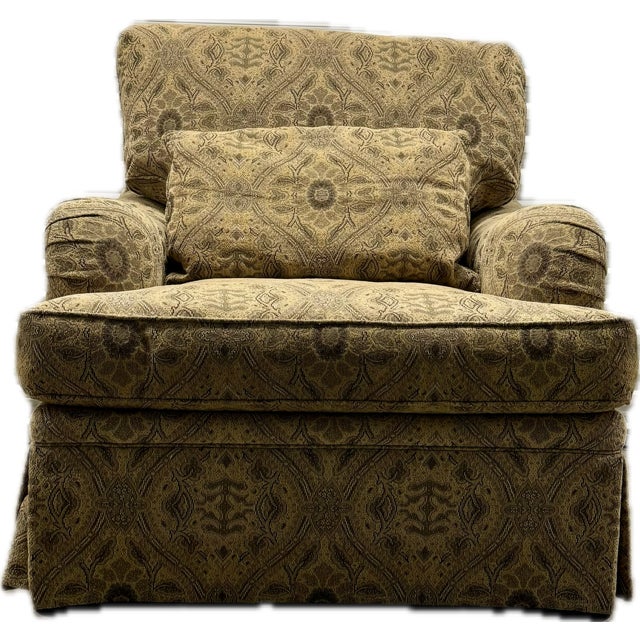 Textile Highland House Upholstered Chair (Vintage) For Sale - Image 7 of 11