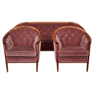 Mid-Century Living Room Set from Broderna Andersson, 1960s, Set of 3 For Sale