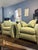 Contemporary 1980s Vintage Oversized Chairs (Pair) For Sale - Image 3 of 6