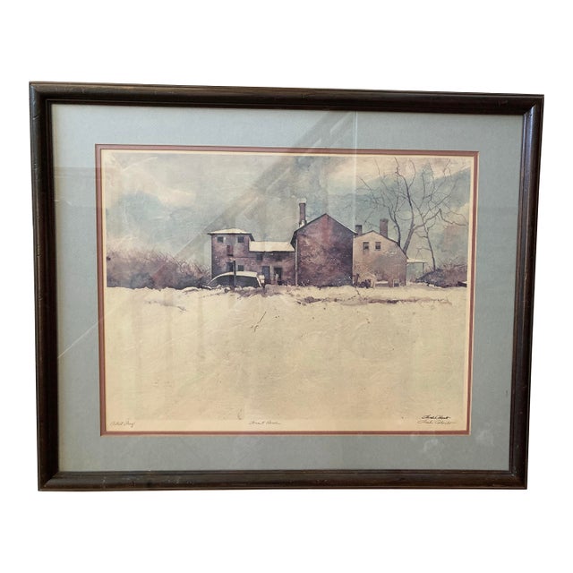 1960s Artist Proof “Tenant House” by Charles Colombo For Sale