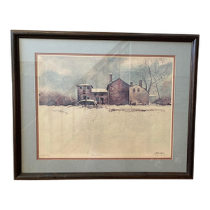 1960s Artist Proof “Tenant House” by Charles Colombo