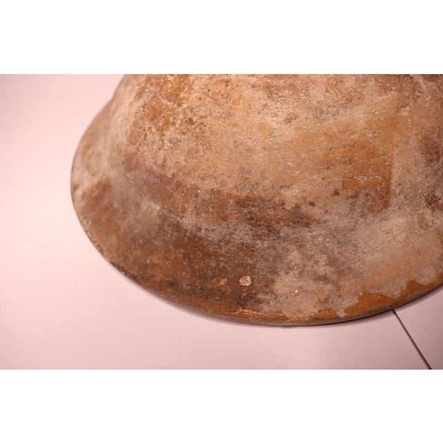 Handmade Clay Bowl Pottery Bowl Plate, 1930s For Sale - Image 15 of 18