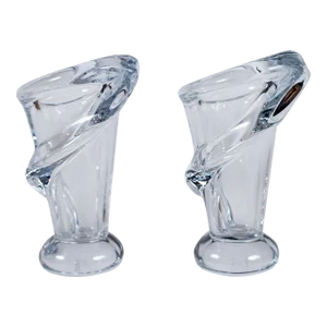 Glass Vases, Art Vannes, France, 1950's - a Pair