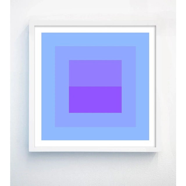 Pastel Geometric Print Set of 4 Barbiecore - 36" X 36" For Sale In Los Angeles - Image 6 of 8