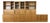 Teak Shelving System Wall Unit Bookshelf from Hg Furniture Denmark, 1960s For Sale