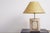 Mid-Century Modern Art Deco Italian Geometric Marble Table Lamp, 1980s For Sale - Image 3 of 18