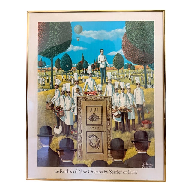1970s Le Ruth’s of New Orleans by Serrier of Paris For Sale