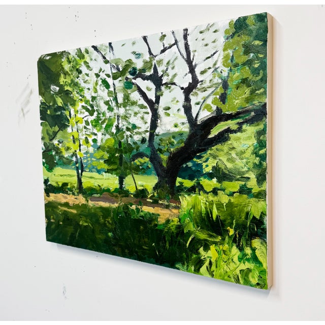 Realism Summer in Brandywine Valley, Contemporary Landscape Painting by Matt Higgins For Sale - Image 3 of 6