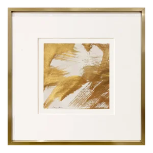 Sumi Ink Painting "Gold No.22" by Fanyu Lin