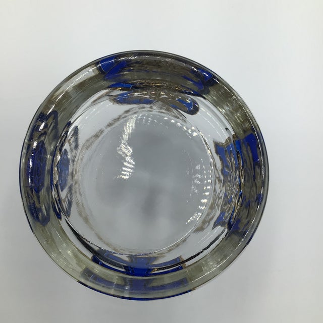 George’s Briard Medallion Rocks Glasses-Set of 4 For Sale In Sacramento - Image 6 of 12