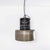 1970s Large Holophane Industrial Pendant Lamp with Grill Top, 1970s For Sale - Image 5 of 14