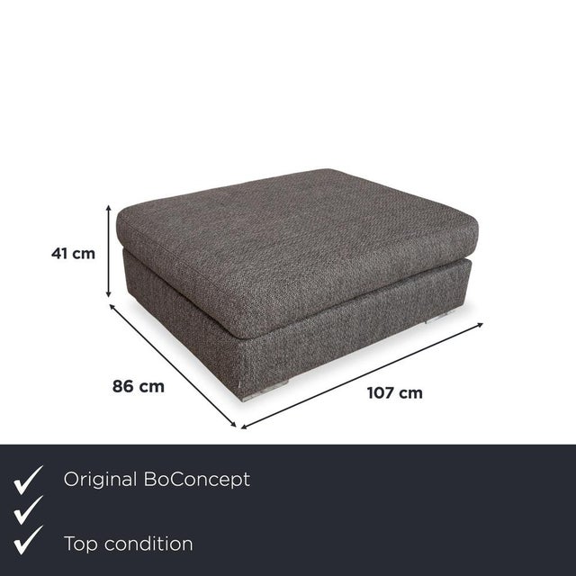 with the BoConcept Cenova ottoman, you get a piece of seating furniture that focuses entirely on clean, straight lines....