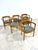 Brown Danish Modern Dining Chairs by Henning Jensen & Torben Valeur M40 For Sale - Image 8 of 11
