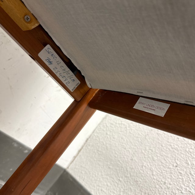 Benny Linden Mid Century Style Office Chair on Casters For Sale - Image 10 of 12