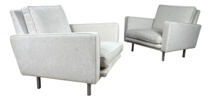 Vintage Lounge Chairs by George Nelson for Herman Miller, 1970s, Set of 2