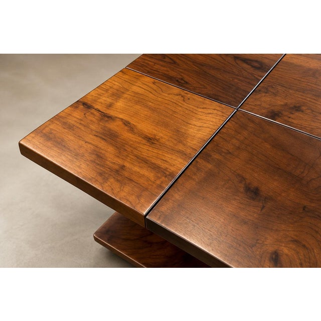 Mid-Century Modern Pair of Brazilian Modern Imbuia Side Tables with Open Lower Storage and Display Shelves, Casa Finland, Brazil, 1960s — Lot 1130 For Sale - Image 3 of 18