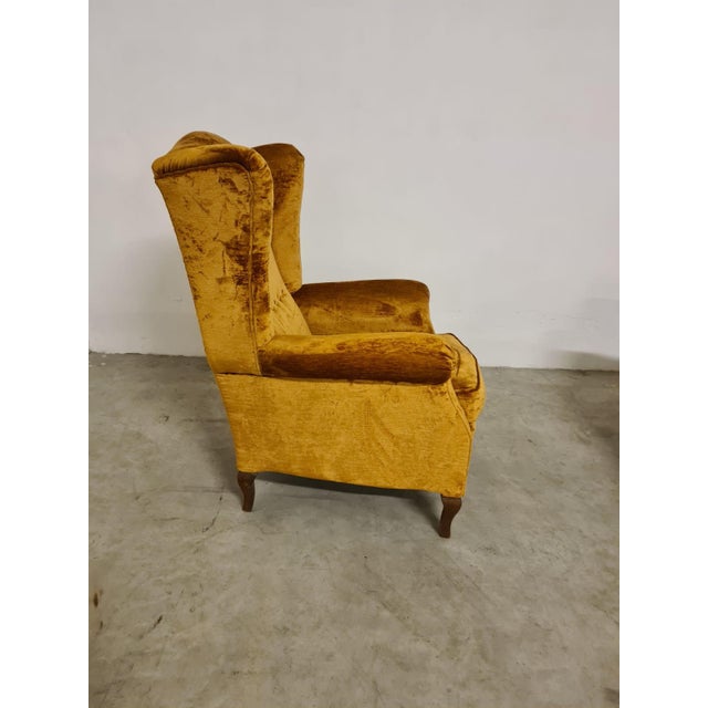 Orange Bergere Armchairs, Set of 2 For Sale - Image 8 of 12