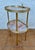 Mid-Century Brass and Fiberglass Two Tier Side Table, 1960 For Sale - Image 9 of 11