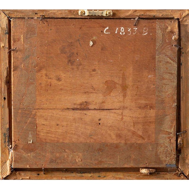 French School Artist, The Camargue Bull, Oil Painting on Board, 19th Century For Sale - Image 7 of 8