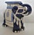 Iconic 1970’s Glamour Mid Century Majolica Blue & White Ceramic Elephant Garden Stool Use in any Space as a Sculptural...