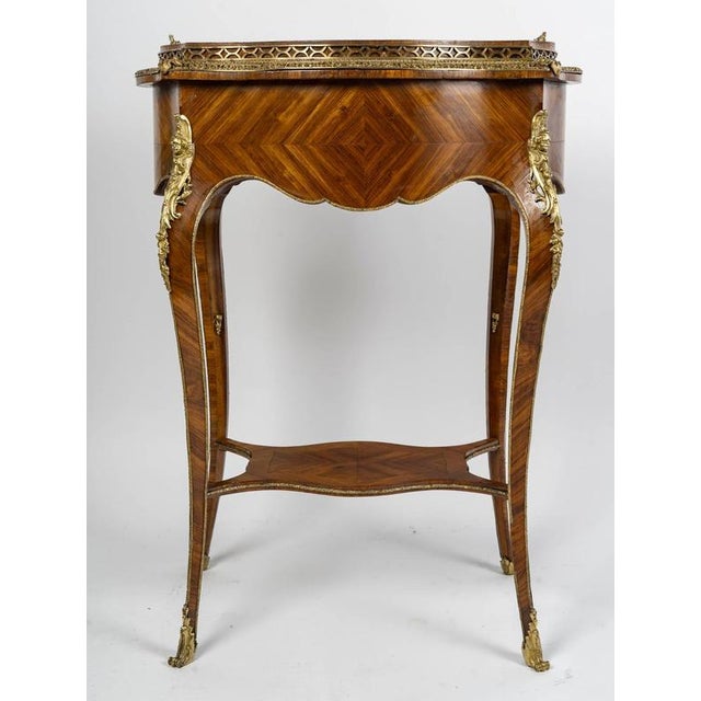 Napoleon III Planter in Marquetry For Sale - Image 9 of 10