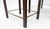 Dunbar 1970s Ebonised Walnut Brass Stretcher Set of 3 Nesting Side End Tables For Sale - Image 10 of 13