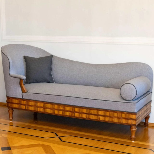 Chaise Longue, Germany, 1830s For Sale - Image 3 of 12