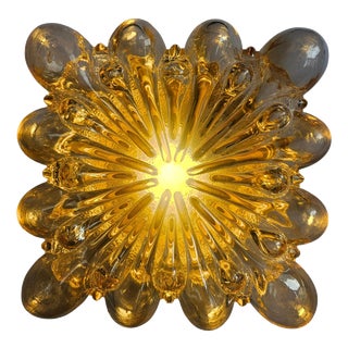 Mid-Century Flush Mount by Helena Tynell, Limburg, Germany, 1970s For Sale