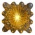 Mid-Century Flush Mount by Helena Tynell, Limburg, Germany, 1970s For Sale