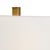Transitional Chelsea House Regiment Lamp in Gold For Sale - Image 3 of 4