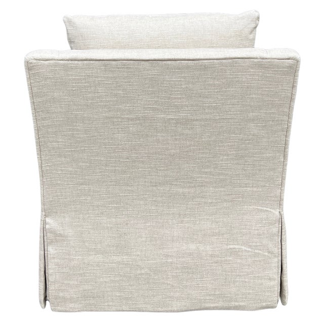 Wood Lee Industries Traditional Swivel Chair For Sale - Image 7 of 10