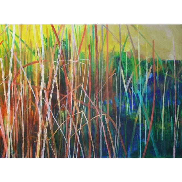 My childhood, 2013 acrylic on canvas (signed front right corner) 79 1/2 h × 127 1/5 w in. 202 h × 323 w cm the artwork “my...