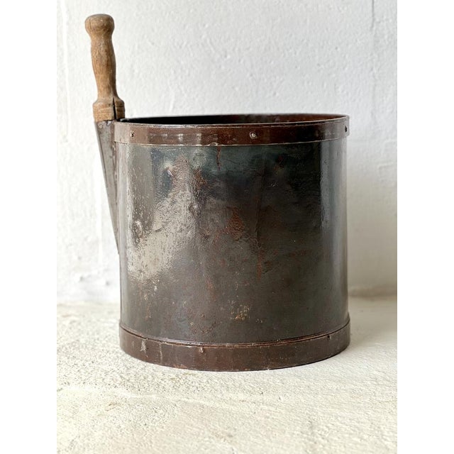 Vintage Copper Bucket For Sale - Image 10 of 10