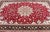 Textile Hand-Knotted Middle Eastern Rug in Wool & Silk For Sale - Image 7 of 11