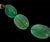 Gemstone Fluorite Bead Necklace Tumble Large Smooth Green Polished Nugget Adjustable Length For Sale - Image 9 of 18