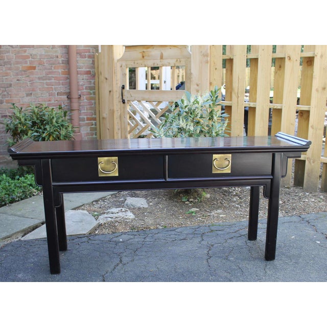 Century Furniture Chin Hua Chinoiserie Pagoda Console Table Original