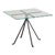 Petite Iron + Glass Top 'Cuginetto' Coffee Table by Enzo Mari, Italy 1970s For Sale