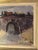 Vintage Swedish oil painting by Edvin Lindholm-Houge. A bridge scene framed and ready to hang, oil on board. Signed by the...