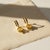 Vintage Inspired Citrine and Colorless Topaz Drop Earrings Silver, Gold, A Pair For Sale - Image 6 of 7