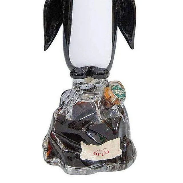 Mid-Century Archimede Seguso Alabastro Murano Art Glass Penguin Decanter Bottle For Sale In Los Angeles - Image 6 of 6