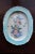 Antique White Antique Portuguese Wall Platter Depicting Flowers For Sale - Image 8 of 8