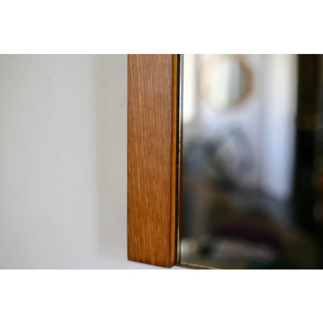 Large Smoked Mirror with Asymmetrical Frame, 1970s For Sale - Image 6 of 16