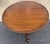 Vintage Kittinger Colonial Williamsburg Cw 70 Mahogany Chippendale Style Birdcage Tilt Table For Sale In Boston - Image 6 of 10