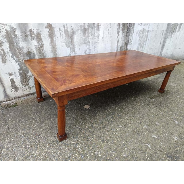 Vintage Craft Table in Walnut For Sale - Image 6 of 18