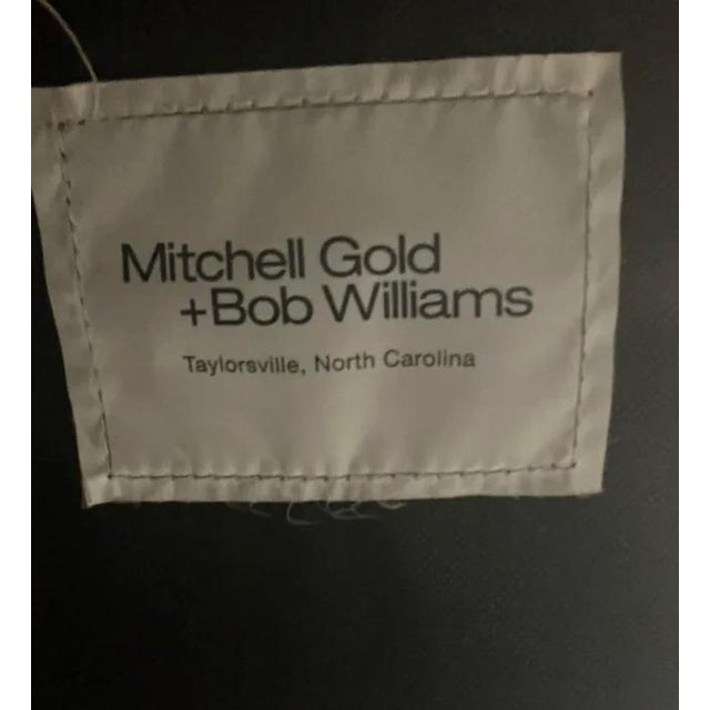 Vintage Mitchell Gold Dumont Tufted Velvet Sofa For Sale - Image 11 of 11