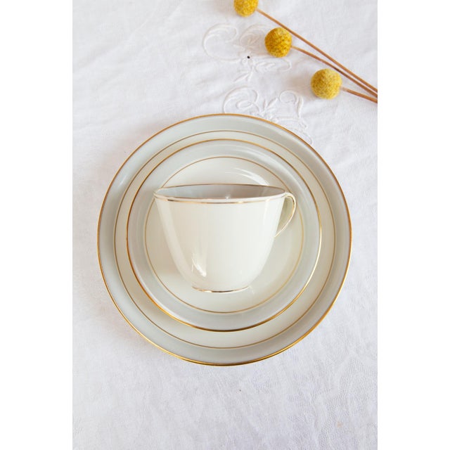 Mid-Century Modern German Porcelain Coffee Service for 12 from Frisia, 1950s, Set of 39 For Sale - Image 3 of 16