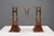 Germany / 1910 / 2 table candlesticks by Carl Deffner / red and yellow copper / Arts & Crafts / Art Nouveau / Jugenstill...